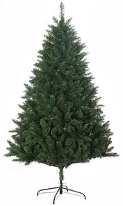 Albero di Natale Artificiale 180 cm 800 Rami Verde