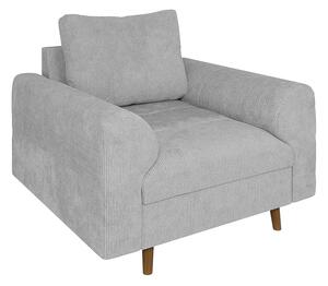 Poltrona grigio chiaro Ariella – Ropez