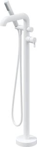 Freestanding bathtub mixer with shower set
