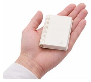 Decorazione luminosa bianca con ricarica USB portatile BookLight – Gingko