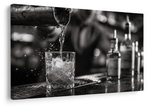 Quadro su tela – Eleganza del bar notturno