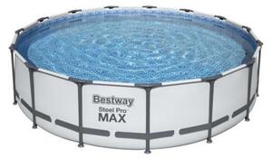 Piscina fuori terra rotonda ø 4,57x1,07 mt con pompa Bestway Steel Pro Max - Bestway