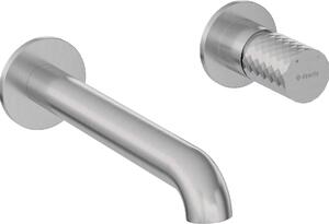 Concealed basin mixer