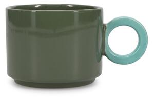 Tazza verde in gres 280 ml Lou – ONA