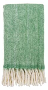 Coperta verde in misto lana 130x170 cm Carmel – House Nordic