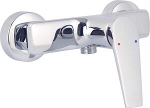 Wall-mounted shower mixer