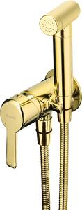 Concealed bidet mixer with bidetta shower head