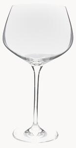 Set di 4 bicchieri da vino in cristallo Mystique