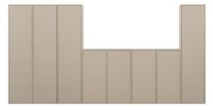 Amardio componibile color crema in pino massiccio 400x200x58 cm Daily – vtwonen