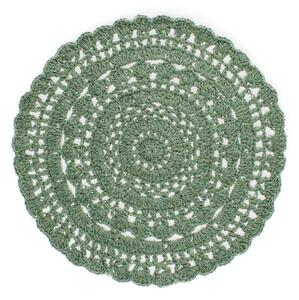 Tovaglietta in misto cotone ø 35 cm Crochet – Rex London