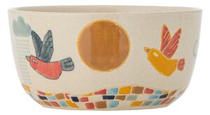 Ciotola per bambini color crema in gres ø 12 cm Colorine – Bloomingville Mini