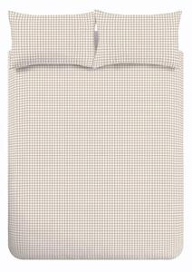 Set copripiumino e federa beige per letto singolo 135x200 cm Bamford Gingham Check – Catherine Lansfield