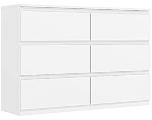 HOMCOM Cassettiera con 3 Cassetti, Mobile Moderno per la Camera da Letto, 112x34x75 cm, Bianco | Aosom Italy
