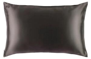 Federa per cuscino in seta 51x76 cm Charcoal – slip