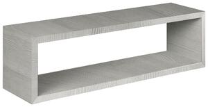 Mensola da Parete 60x18x15,5 cm in Fibra di Legno Regolo Rovere Grigio