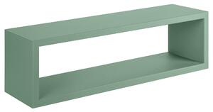 Mensola da Parete 60x18x15,5 cm in Fibra di Legno Regolo Verde Acqua Marina