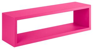 Mensola da Parete 60x18x15,5 cm in Fibra di Legno Regolo Fuxia