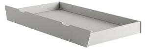 Cassetto grigio sotto il letto per bambini 90x200 cm Swing - Pinio