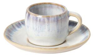 Tazzina per espresso bianca in gres 70 ml Brisa – Costa Nova