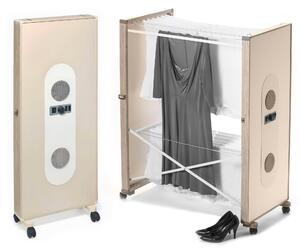 Stendibiancheria Elettrico Asciugabiancheria 40W con Ionizzatore e Inverter Alfie 690 Special Marrone Ribeira e Crema
