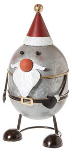 Babbo Natale Contenitore H54 cm con Cappello Rosso
