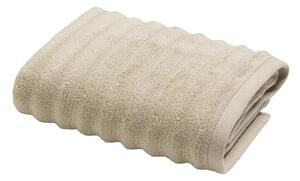 Asciugamano tipo terry beige in cotone 50x90 cm Maya – douceur d'intérieur