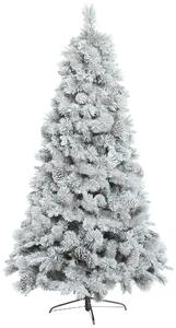 Albero di Natale Artificiale Innevato 180 cm 623 Rami Verde
