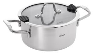 Casseruola in acciaio inox con coperchio incluso 1,2 l Venice – Orion