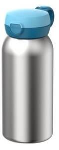 Thermos da bambini blu/argentato in plastica 500 ml Campus – Mepal