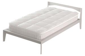 Topper Singolo Trapuntato 800 gr/mq con Fascia Coprimaterasso Morfeo Bianco