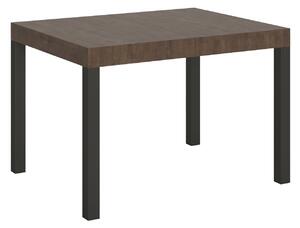 Tavolo Allungabile 120-204x80x77 cm Everyday Noce e Antracite
