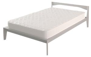 Coprimaterasso Impermeabile 1 Piazza e Mezzo in Poliestere 120 gr/mq Safe Bianco