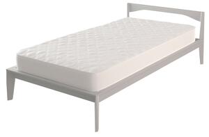 Coprimaterasso Impermeabile Singolo in Poliestere 120 gr/mq Safe Bianco