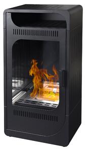 Stufa a Bioetanolo da Interno 94,5x50x32 cm 3kW Fiammetta Statica Nera