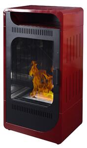 Stufa a Bioetanolo da Interno 94,5x50x32 cm 3kW Fiammetta Statica Bordeaux