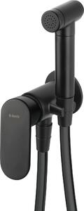 Concealed bidet mixer with bidetta shower head