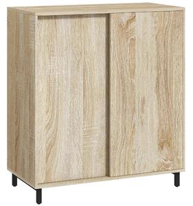 Mobile Scarpiera 12 Paia 80x40x93 cm in Legno Truciolare Naturale