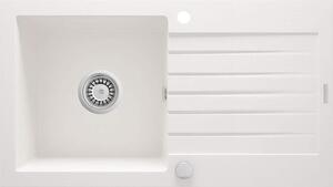 1-bowl granite sink with drainer