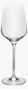 Set di 4 bicchieri da vino rosso in cristallo Mystique