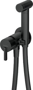 Concealed bidet mixer with bidetta shower head