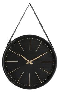 Orologio da Muro 40x6x66 cm Timeline in Legno Nero