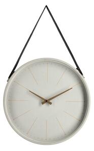 Orologio da Muro 40x6x66 cm Timeline in Legno Tortora