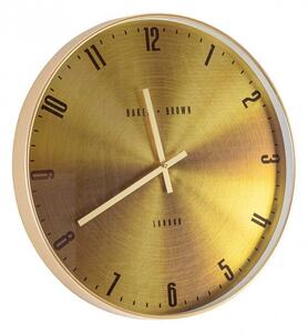 Orologio da Muro Ø 50x5 cm Whatever in Plastica Oro