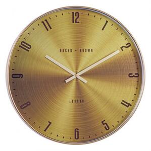 Orologio da Muro Ø 50x5 cm Whatever in Plastica Oro