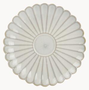 Set di 4 piattini per tazze da tè in porcellana Lotus