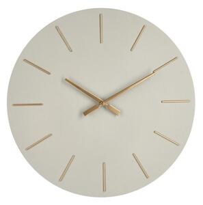 Orologio da Muro Ø 60x5 cm Timeline in Legno Tortora