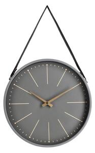 Orologio da Muro 40x6x66 cm Timeline in Legno Grigio