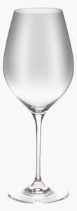 Set di 6 bicchieri da vino rosso in cristallo Cuvee