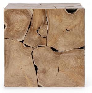 Tavolino 40x40x40 cm Elwood in Legno