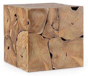 Tavolino 40x40x40 cm Elwood in Legno